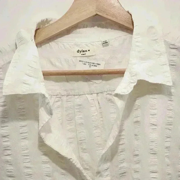 NWT Dylan sun Bleached Stripe Tunic Size Small - Picture 2 of 8